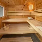 Luxury Panoramic View Fireplace Sauna Garden Alpesi faház Grächen