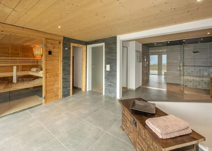 Luxury Panoramic View Fireplace Sauna Garden * غراشن