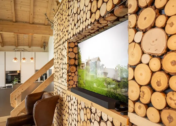 Σαλέ Luxury Panoramic View Fireplace Sauna Garden