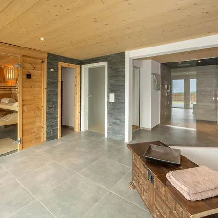 シャレー Luxury Panoramic View Fireplace Sauna Garden