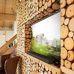 Chalet Luxury Panoramic View Fireplace Sauna Garden