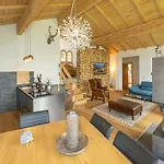 Luxury Panoramic View Fireplace Sauna Garden Chalet Grächen